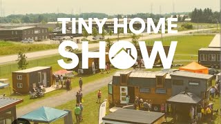 vlog tiny house show Ancaster 2024 simple living ideas [upl. by Kcolttam61]