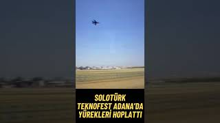 SOLOTÜRK TEKNOFEST Adanada yürekleri hoplattı [upl. by Lamiv]