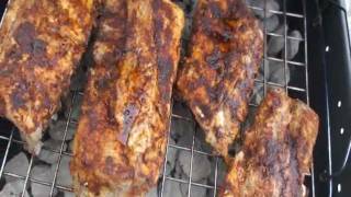 Barbecue Baby Back Ribs BBQ Recipe [upl. by Anelam]