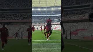 Konate hit the cleanest knee slide 🤩 [upl. by Alien]