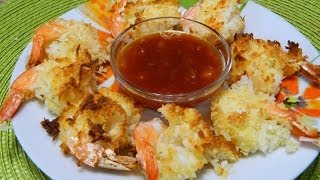 Baked Coconut Shrimp [upl. by Curnin313]