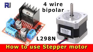 Control Position and Speed of Stepper motor with L298N module using Arduino [upl. by Etolas]