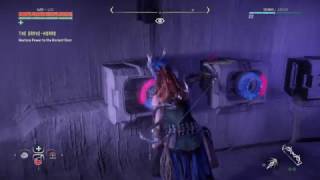 Horizon Zero Dawn  Restoring Power To The Ancient Door Puzzle THE GRAVE  HOARD [upl. by Nylrac]