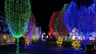 Hersheypark Christmas Candylane Sweet Lights open for the season [upl. by Cronin]