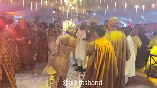 Aristos Band Lagos Wedding Party with The Life of The Party [upl. by Amorete]