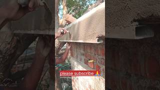 Cornice Work ytshorts plaster shorts construction [upl. by Ayatnohs434]