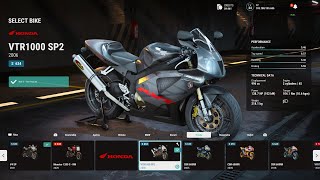 NEW BIKE Honda VTR1000 SP2 Gameplay  RIDE 5 4K 60fps HDR [upl. by Daegal]