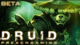 Restoration Druid Guide Mists of Pandaria Beta Part 1 [upl. by Llennahc91]