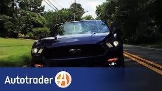 2015 Ford Mustang EcoBoost Convertible  Real World Review  Autotrader [upl. by Katharine]