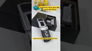 LUXURY FLIP PHONE DUAL SIM BUY NOW FROM ZONEOFDEALSCOM [upl. by Star]