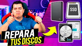 Mejores PROGRAMAS Para Reparar Discos Duros Dañados ✅ Externo o Interno [upl. by Yahc]