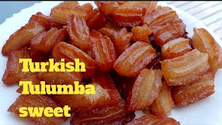 Turkish Tulumba  Tulumba sweet recipe  Tulumba desert snacks recipe [upl. by Ri]