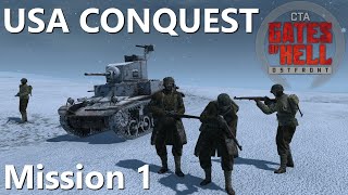 USA Conquest  Mission 1  Call to Arms Gates of Hell [upl. by Nevarc567]