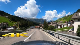 South Tirol Scenic Drive Italy 4k 60p 🇮🇹 [upl. by Kho]