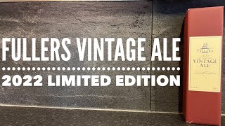 Fullers Vintage Ale 2022 Review  Fullers Vintage Ale Review By Fullers Smith amp Turner [upl. by Aioj]