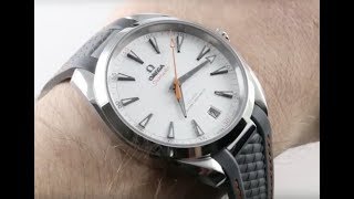 Omega Seamaster Aqua Terra Golf Edition II 22012412102002 Luxury Watch Review [upl. by Relyt]