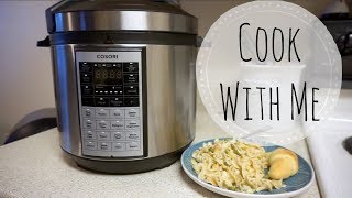 Cook With Me  Cosori Pressure Cooker [upl. by Dorehs883]