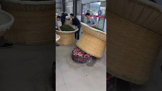 Chinas unique green tea making process shortsvideo [upl. by Yelhak]