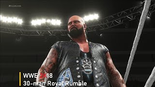 WWE 2K18  30man Royal Rumble  204 [upl. by Coussoule]