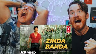 Jawan Zinda Banda Song HINDI amp Tamil REACTION Shah Rukh Khan Atlee [upl. by Akinej]