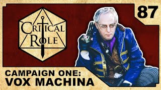 Onward to Vesrah  Critical Role VOX MACHINA  Episode 87 [upl. by Koblas221]