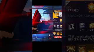 Graduate FF 😮😨  FREE FIRE NEW SHORT  50grandmasterplayerinoneguild freefireevent freefire [upl. by Eecrad]