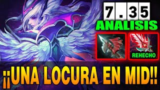 ¡¡LA VENGE MID ESTÁ ROTA EN MID EN EL NUEVO PARCHE 735  DOTA PRO ANÁLISIS NUEVO PARCHE 735 [upl. by Dopp]