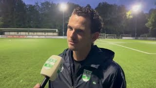 Nacompetitie Interview na afloop Amstelveen Heemraad  AFC [upl. by Twum74]