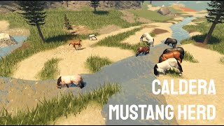 Yellowstone Unleashed Roblox Mustang Herd [upl. by Maisie]