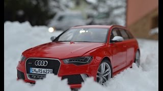 AUDI RS6 AVANT 2012 quattro Minichamps 118 Poland [upl. by Ahsoik106]