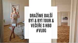 DRAŽÍME DALŠÍ BYT amp BYT TOUR amp VEČEŘE S HBO VLOG [upl. by Secnarfyram]