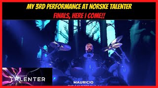 MY PERFORMANCE AT THE SEMIFINALS OF NORSKE TALENTER 2024 [upl. by Eiznikam]