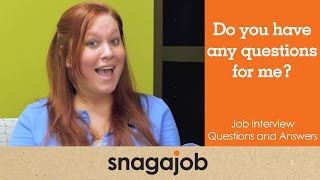 Job interview questions and answers Part 7 Do you have any questions for me [upl. by Aicelef27]