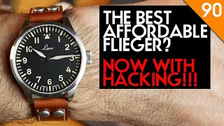 Laco Augsburg 39mm Type A Flieger  Automatic Pilot watch Review [upl. by Roanna]