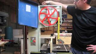 Baileigh Industrial WBS14 Woodworking Band Saw Review [upl. by Enicul]