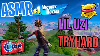 ASMR Gaming 😴 Fortnite Bonejamin Tryhard Relaxing Gum Chewing 🎮🎧 Controller Sounds  Whispering💤 [upl. by Tjader371]