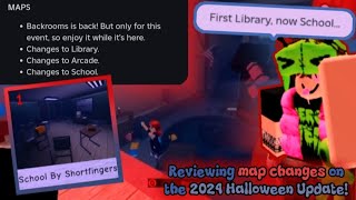 Reviewing map changes on the 2024 Halloween Update 📍 Flee the Facility [upl. by Christi916]