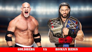 Full Match Roman Reigns vs Goldberg  WWE 17 October 2024 [upl. by Fachini238]