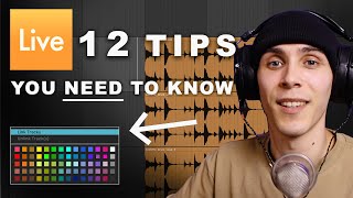 Ableton Live  12 Tips You Need To Know [upl. by Eekram]