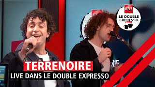 Terrenoire interprète quotLinfiniquot en live dans Le Double Expresso RTL2 140122 [upl. by Sidoeht]