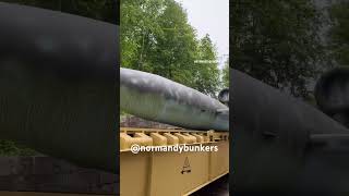 V1 flying bomb on Walter launch ramp in Normandy ww2 normandybunkers normandy history [upl. by Asset860]