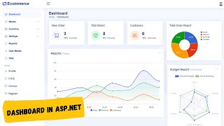 ASP NET Dashboard In The Web  Web Application Dashboard In C  Dynamic Dashboard  Web Tech [upl. by Bekha]