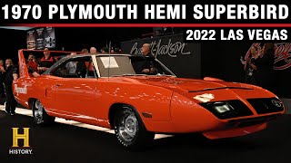 WORLD RECORD  1970 Plymouth HEMI Superbird  BARRETTJACKSON 2022 LAS VEGAS [upl. by Beora]