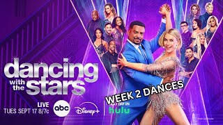 DWTS Season 33 Dances  Week 2 Oscars Night [upl. by Shanon887]