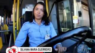 Silvana Maria Guerreiro  A Primeira Motorista Feminina da Grande Londrina  Transportes Coletivos [upl. by Kenleigh814]