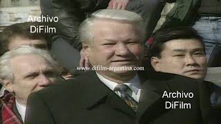 Boris Yeltsin  Aleksandr Rutskoi  Crisis constitucional rusa de 1993 [upl. by Arotal]