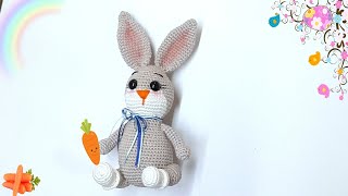 🐰🐇CONEJITO DE PASCUA TEJIDO A CROCHET  TUTORIAL PASO A PASO  PRIMERA PARTE  🐰🐇 [upl. by Trilbee]