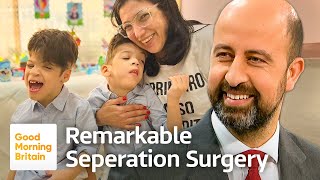 Conjoined Twins Remarkable Recovery After Separation Surgery Owase Jeelani  Good Morning Britain [upl. by Gwynne711]