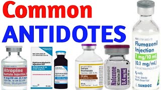 Drug Antidotes Antidotes Pharmacology Medications Pharmacology Nursing NCLEX USMLE [upl. by Norted655]