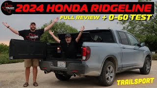 Is 2024 Honda Ridgeline Trailsport The Best Pickup  Full Review  060 [upl. by Margette]